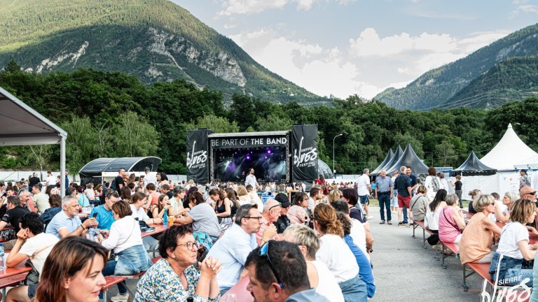Un festival durable. Sierre Blues Festival.